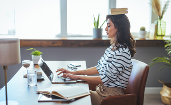 Auf die Haltung achten