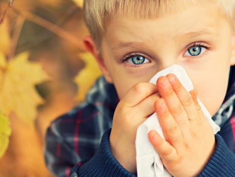 Schnupfen bei Kindern
