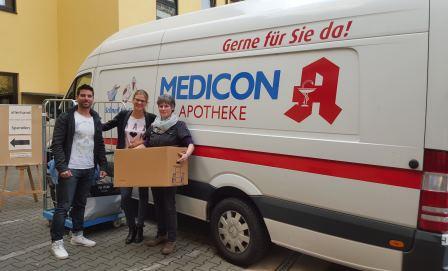 MEDICON übergibt Kleiderspende an die Stadtmission Nürnberg