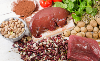 Fleisch und Hülsenfrüchte