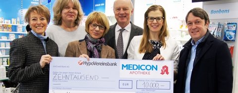MEDICON Apotheken spenden 10.000 Euro